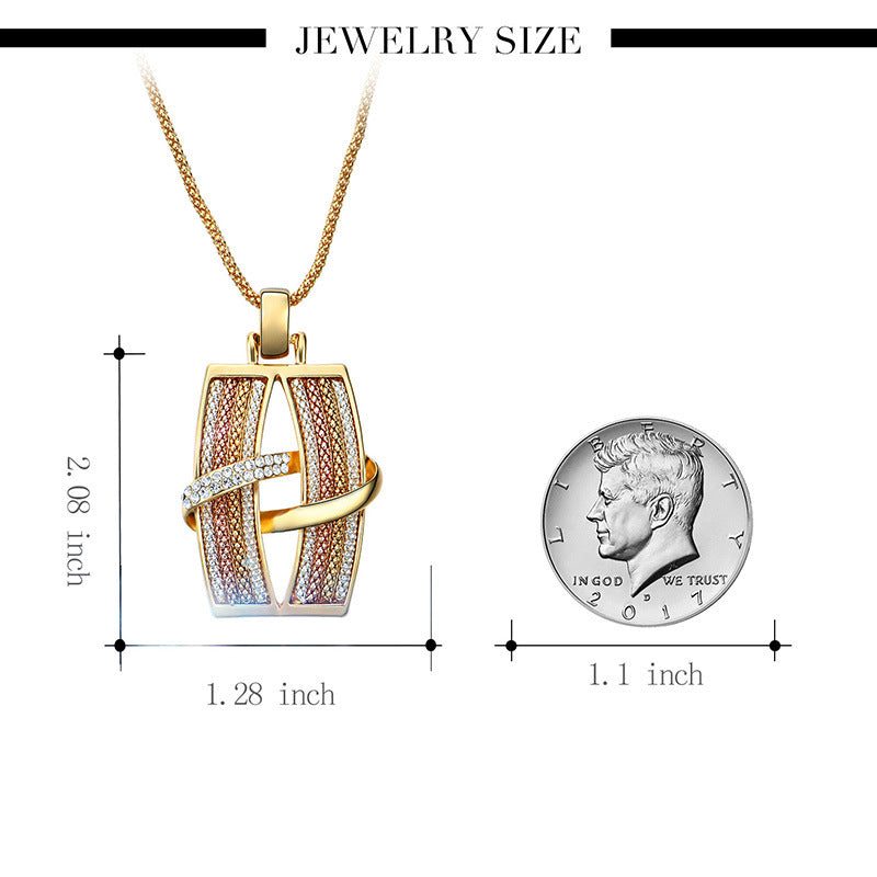 Fashion Jewelry Alloy Inlaid Zircon