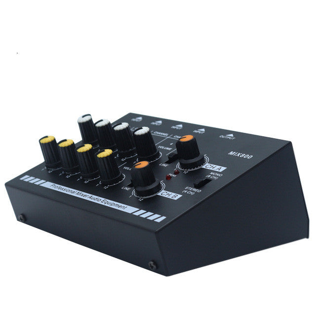8-channel Mini Mixer Mini Mixer Mixer Stereo Audio Mixer