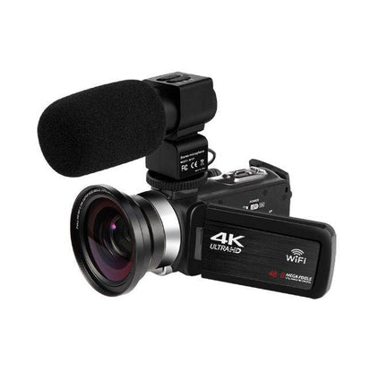 3.0 inch touch screen 4K video camera digital camera with wifi remote control - BeautySecretPlus