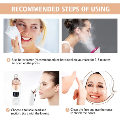 Blackhead Remover Vacuum Facial Cleaner