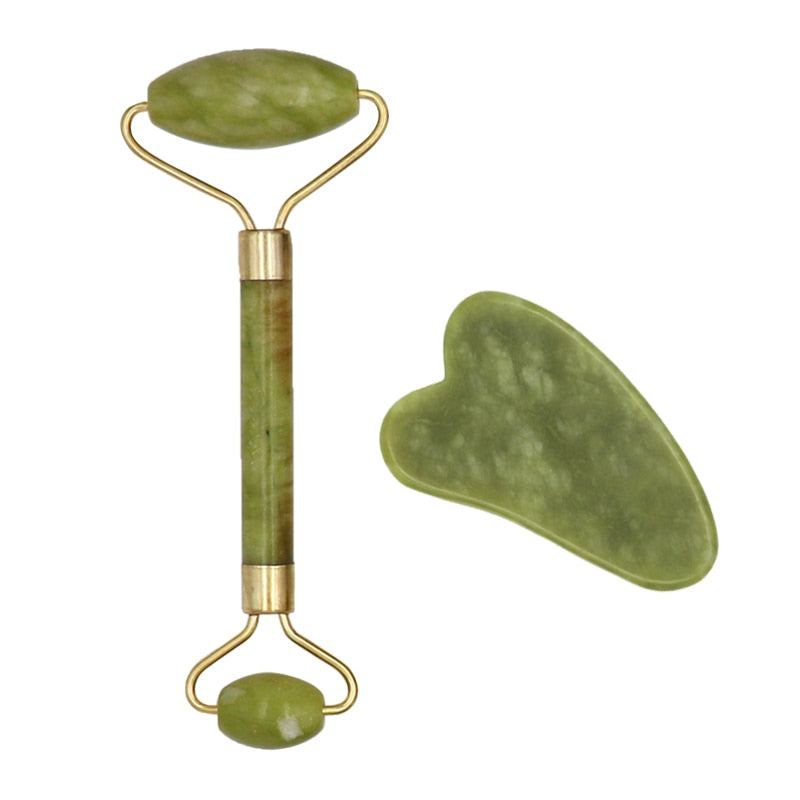 Jade Stone Facial Massage Roller